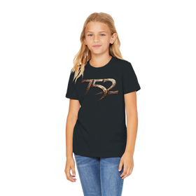 SevenFiftyTwo – Premium Big Logo Kids Crewneck T-shirt