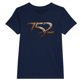 SevenFiftyTwo – Premium Big Logo Kids Crewneck T-shirt