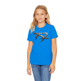 SevenFiftyTwo – Premium Big Logo Kids Crewneck T-shirt